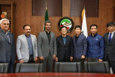 دیدار رییس مرکز آموزش فدراسیون جهانی تکواندو با هادی ساعی