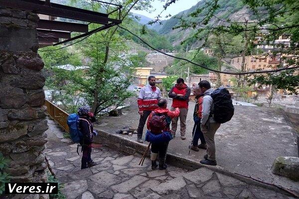 پیدا شدن ۱۱ کوهنورد و طبیعت گرد گمشده در ارتفاعات گیلان