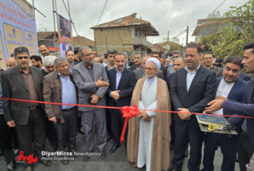 افتتاح همزمان ۳۷ پروژه طرح هادی روستایی با حضور معاونین بنیاد مسکن در گیلان